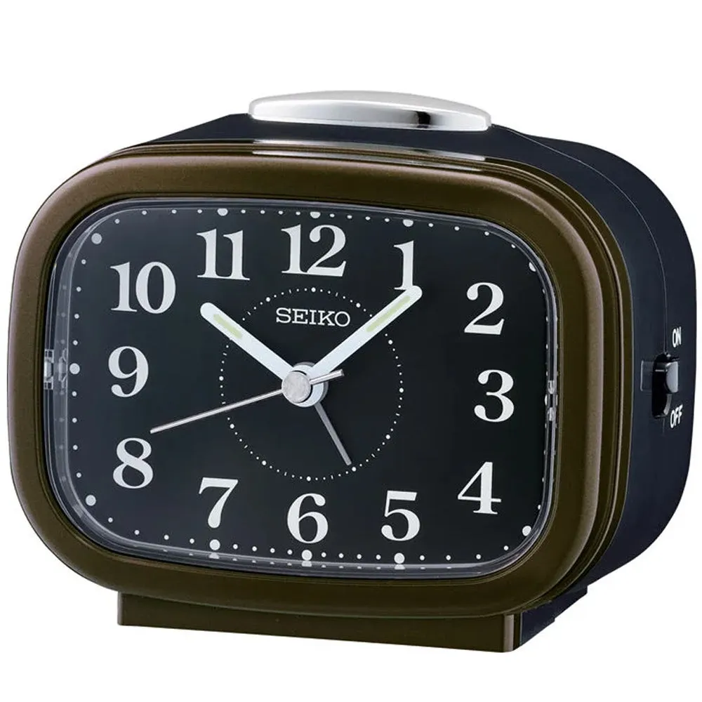 SEIKO Bedside Bell Alarm Clock QHK060
