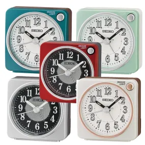 SEIKO Desk Alarm Clock With Snooze & Light QHE185