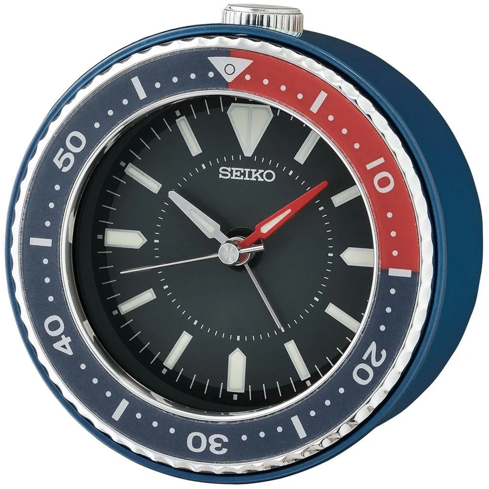 Seiko Dive Design Bedside Alarm Clock QHE184