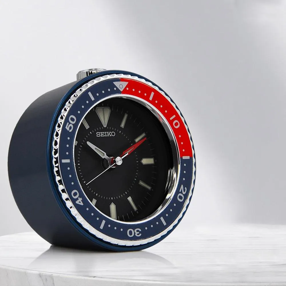 Seiko Dive Design Bedside Alarm Clock QHE184