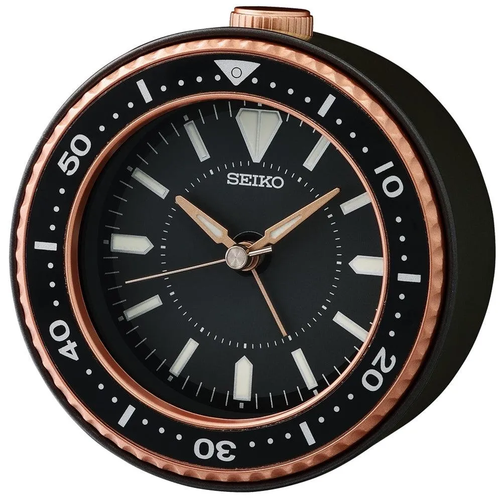 Seiko Dive Design Bedside Alarm Clock QHE184