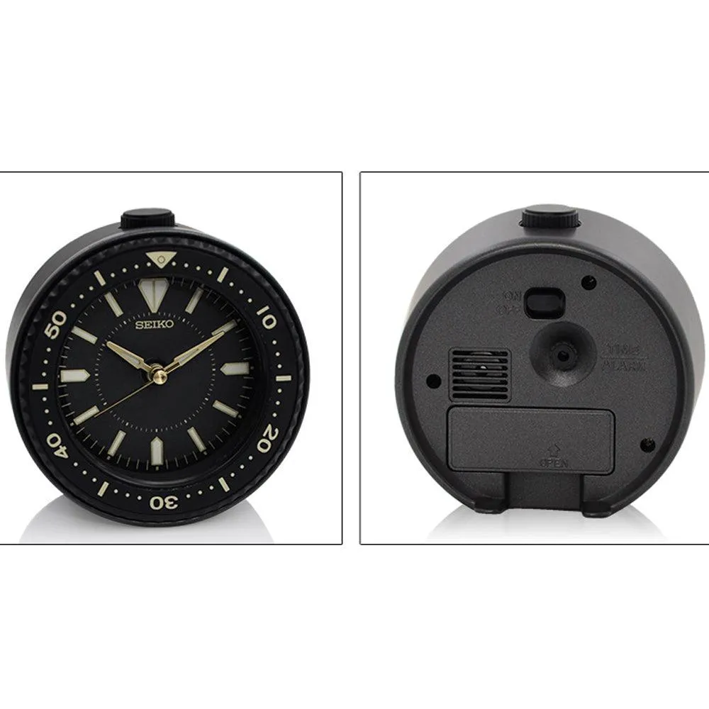 Seiko Dive Design Bedside Alarm Clock QHE184