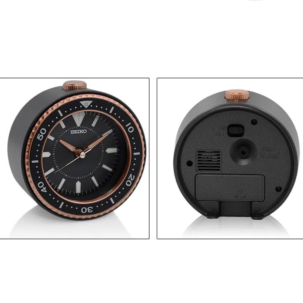 Seiko Dive Design Bedside Alarm Clock QHE184