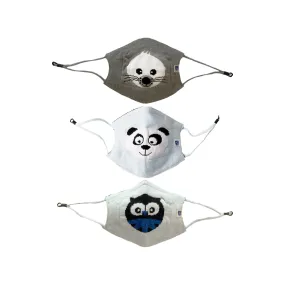 Ultra Breathable Antimicrobial Masks for Kids (Pack of 3)
