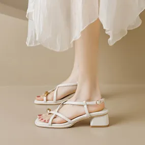 Women Summer Stylish Chunky Heel Sandals